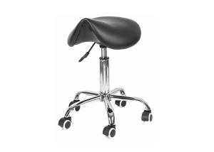 China 13.8&quot; Metal Swivel Bar Revolving Hospital Furniture Chairs Stool With Wheels factory