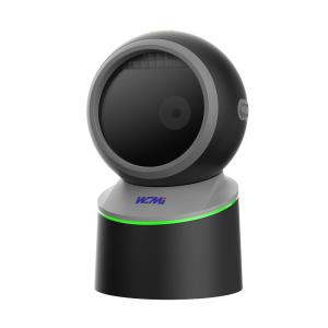 Circular Desktop Barcode Scanner 1d Qr 2d Barcode Full Code Support Cheap Sales