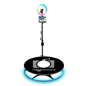 China 360 Degree Selfie Slow Motion Photo Booth Party Camera Remote Control Custom Logo factory