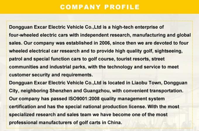 New Energy Powered Golf Truck 4+2 Seats Golf Car Lifted Tire Hunting Car for Golf Course 3