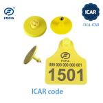 ICAR 125KHZ/134.2KHZ RFID Animal Ear Tags Electronic RFID Low Frequency for