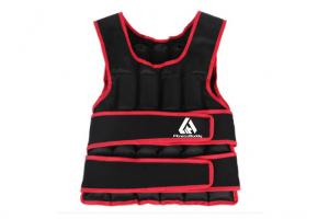 China Fitness Gym Functional Boxing Gym Equipments Oxford Elastic Fabric 20kg Weight Vest on sale