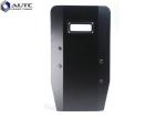 Steel Ballistic Riot Shield , Protech Ballistic Plates Adjustable Rubber Grip