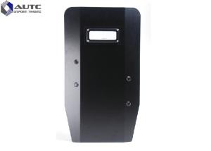 China Steel Ballistic Riot Shield , Protech Ballistic Plates Adjustable Rubber Grip Handle factory