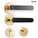 BLE Fingerprint Door Knob Keyless Electronic Door Knob For Room Apartment