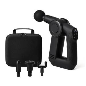 China Wholesale Portable Massage Therapy Gun With Hot And Cold Compression 4 Heads factory
