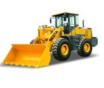 Heavy Duty 3Ton Rated Load 4WD Wheel Loader 9800KG ISO9001 Certification