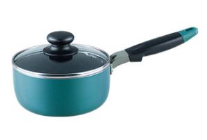 China PORCELAIN ENAMELLED NON-STICK SAUCE PAN factory