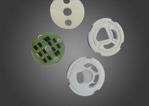 Wear-resistant high purity alumina ceramic part connector 95 99.7 99% alumina