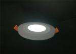 Commerical 6 Round Led Lights , Green Edge Lit Led Panel Ceiling Lights