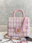 Girls Monogram Mini Designer Purses Chanel Mini Box Bag Green Pink
