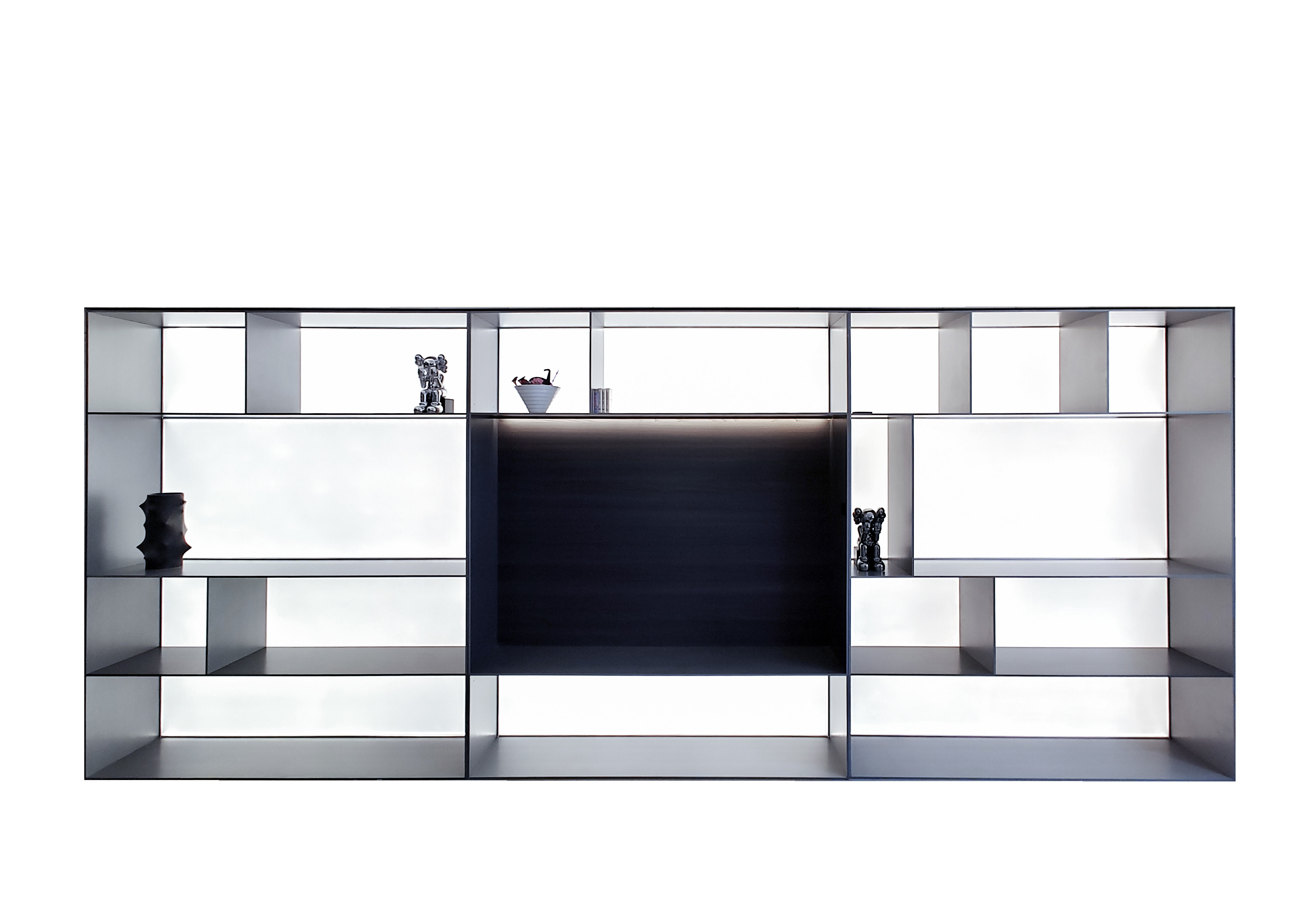 European Wall Mounted TV Cabinet Design Storage Shelf For Living Room