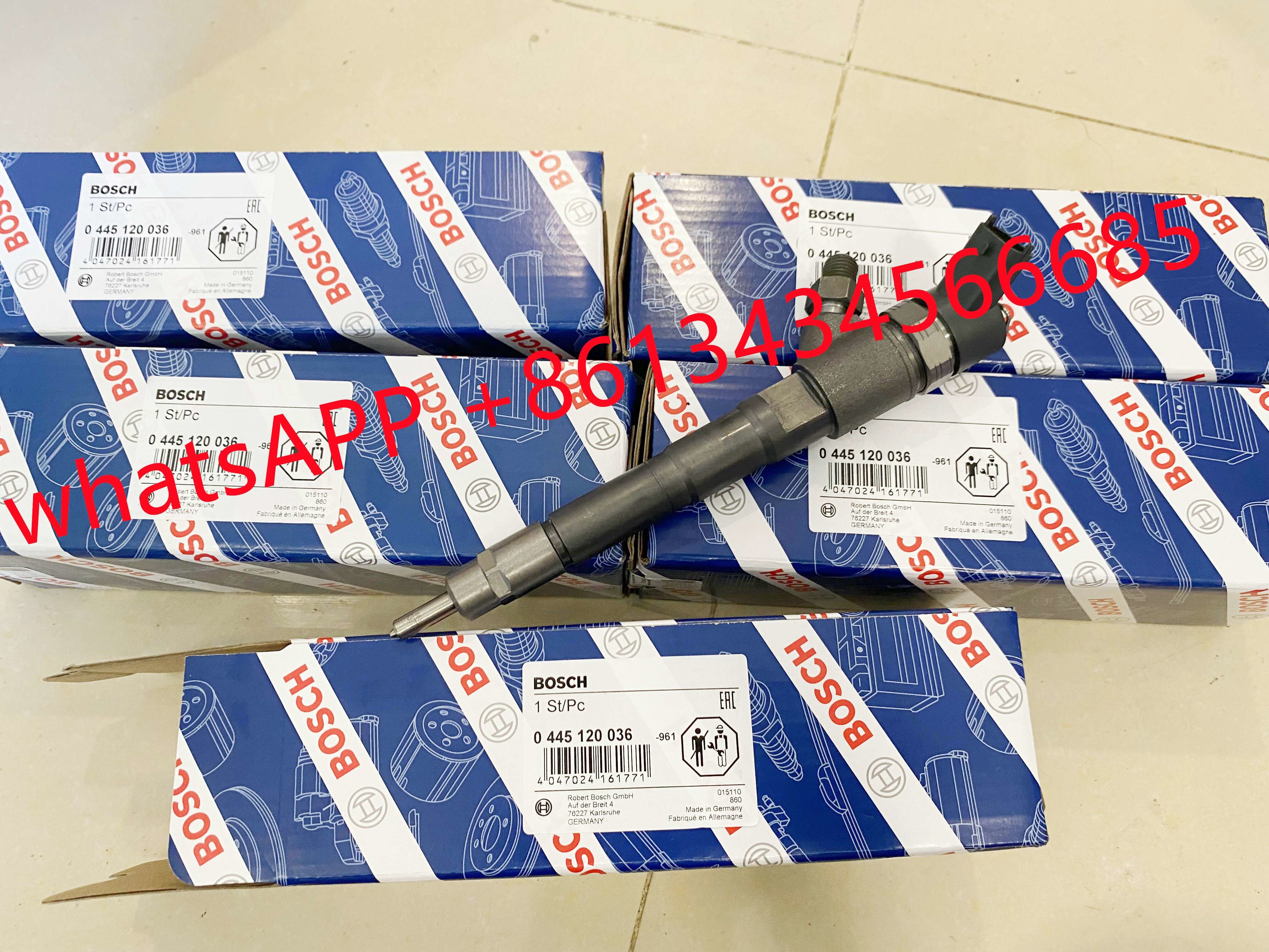 Common Rail Disesl Injector 0445120036 for BOSCH Daily 504047895 504086469 504113253