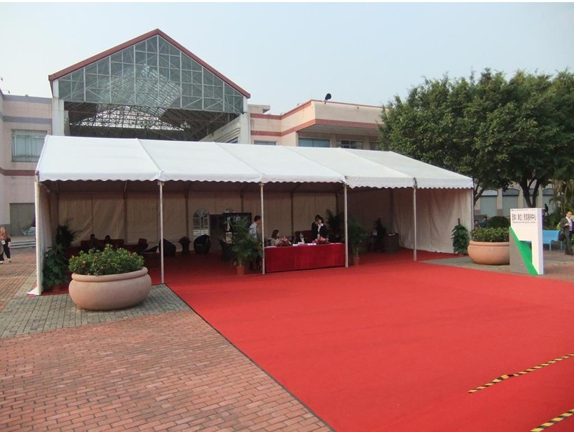 Customized Size European Style Tents Car Show Tents Galvanized Steel