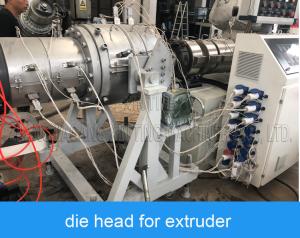 China Siemens Motor 630mm 600kg/H Pvc Pipe Extrusion Line factory