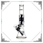 PHOENIX STAR Freezable Coil Beaker Bottom Glass Bong Smoking Water Pipe