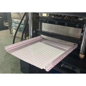 Romania Popular 500mm Coverage Snap Lock Roll Forming Machine