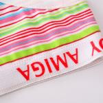 Stripes Printing Sexy Women Open Panties Photo