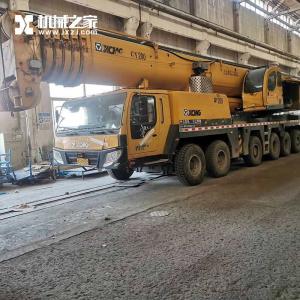 China 130 Ton Used Rough Terrain XCMG Truck Mounted Crane QAY130 Second Hand Crane factory
