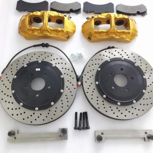 China 6 Pots Gold Brake Caliper 380*34mm Disc For Nissan GTR R35 factory
