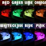 5050SMD Ambient Lighting Strips For Car