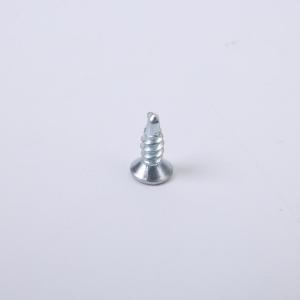 Galvanized Quenched Hardened Self Drilling Flat Head Screws / Cross Countersunk