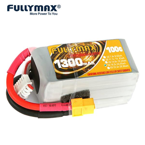 18.5V LiPo 1300mAh 5S 100C Rc Racing Drone Quadcopter Helicopter Remote Control