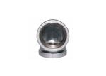Banded Malleable Iron Elbow 90 Degree Galvanised Iron Pipe Fittings Lightweight