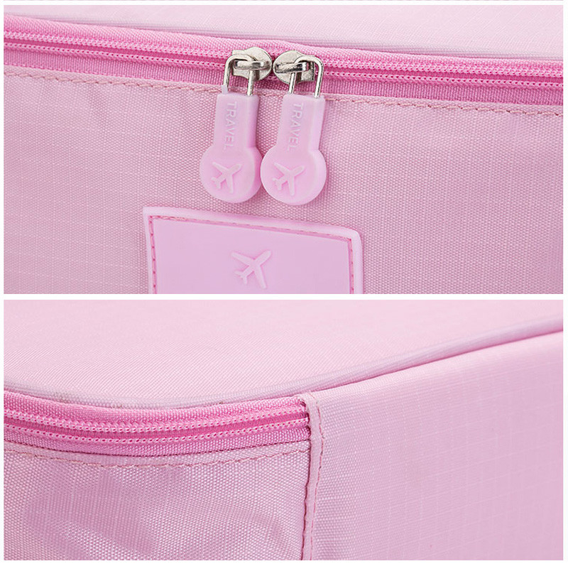 Wholesale Waterproof Large Capacity Cosmetics Makeup Bag With Dividers