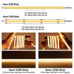 10W/m DC 12V24V 320Leds Red Golden Yellow Ice Blue Blue Green Purple flexible