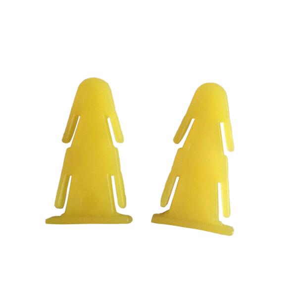 Yellow Plastic Buckle Fasteners 3.5cm – Secure Locking Clasps For Flange &