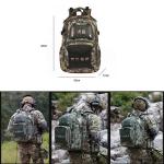 40L Tactical Sport Backpack Water Repellent Multifunctional Mountaineering