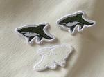 Clothing Decoration Flower Iron On Patches , Beautiful Flower Embroidered