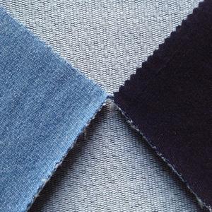 China winter indigo stretch knit denim for jeans/pants/garment factory