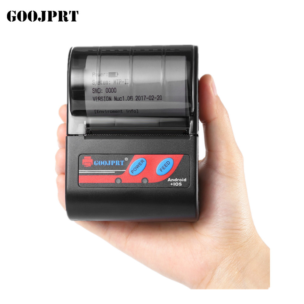 Bluetooth Interface Type thermal handheld 58 mm low cost mini printer
