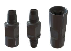 China Carbon Steel Water Well Drilling Tools Sub Adapters Drill Bit Connector factory
