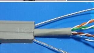 Flat Traveling TV Cable for Elevator with CE certificate TVVBG-STP CAT5E Type