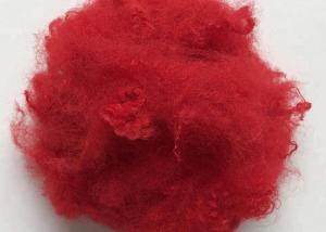 China Flame Retardant Regenerated Polyester Fiber , Polyester Staple Fiber 6D X 102MM factory