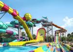Theme Park Funny Dubai Water Slide , Professional Water Park Boomerang Water