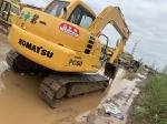 Used Komatsu PC60-7 Crawler Excavator 6 Ton Second Hand Small Excavator PC35