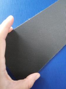 China 2.5mm black diamond pattern treadmill belt factory