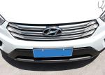 Stainless Steel Front Grille Trim Stripes For Hyundai IX25 Creta 2014 2015 2016