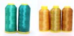 100% Polyester Trilobal filament Embroidery Machine Thread 75D/2 5000Y