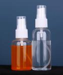 Round 100ml Pet Spray Bottle 150ml Amber Plastic Spray Bottles