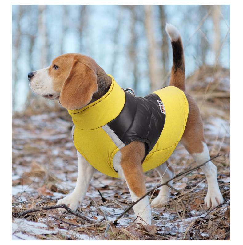 Pet Padded Vest Waterproof Warm Dog Clothing Reflective Comfortable