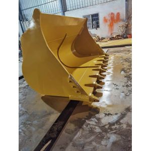 Custom 5.5 Cubic Meter Excavator Bucket for Caterpillar 980 Wheel Loader - Heavy