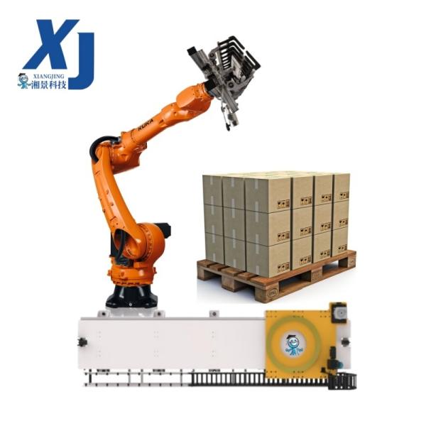 Customized Palletizing Gripper CNGBS Robot Guide Rail KUKA Material Handling