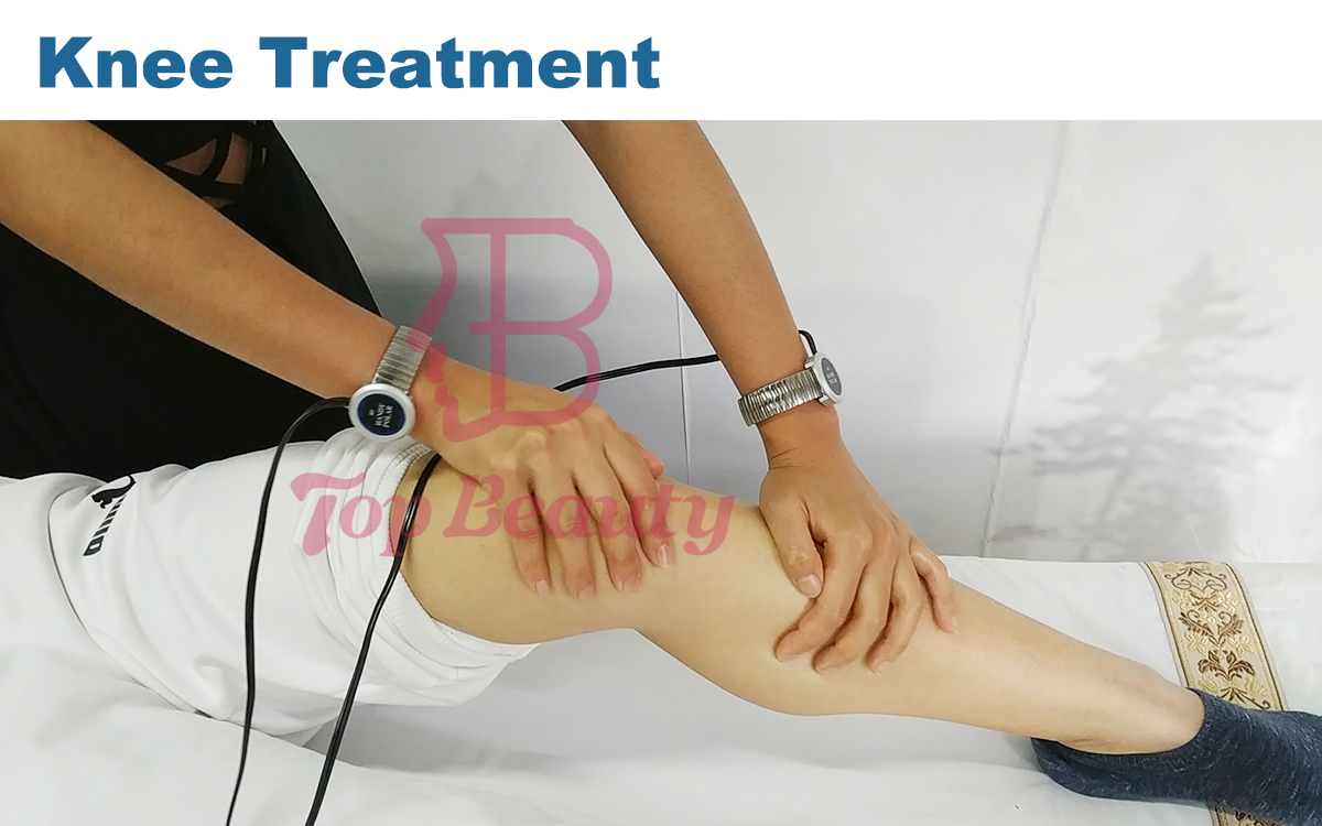 RF Physiotherapy machine Relieve Stiffness Pain RF Tecar Therapy Bracelet