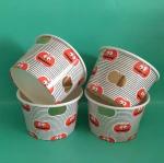 single wall Container Paper Ice Cream Cups Yoghurt Paper Boxes 1oz To 32oz