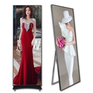 China Indoor P2.5 Smart LED Poster Display 640x1920mm Floor Standing factory